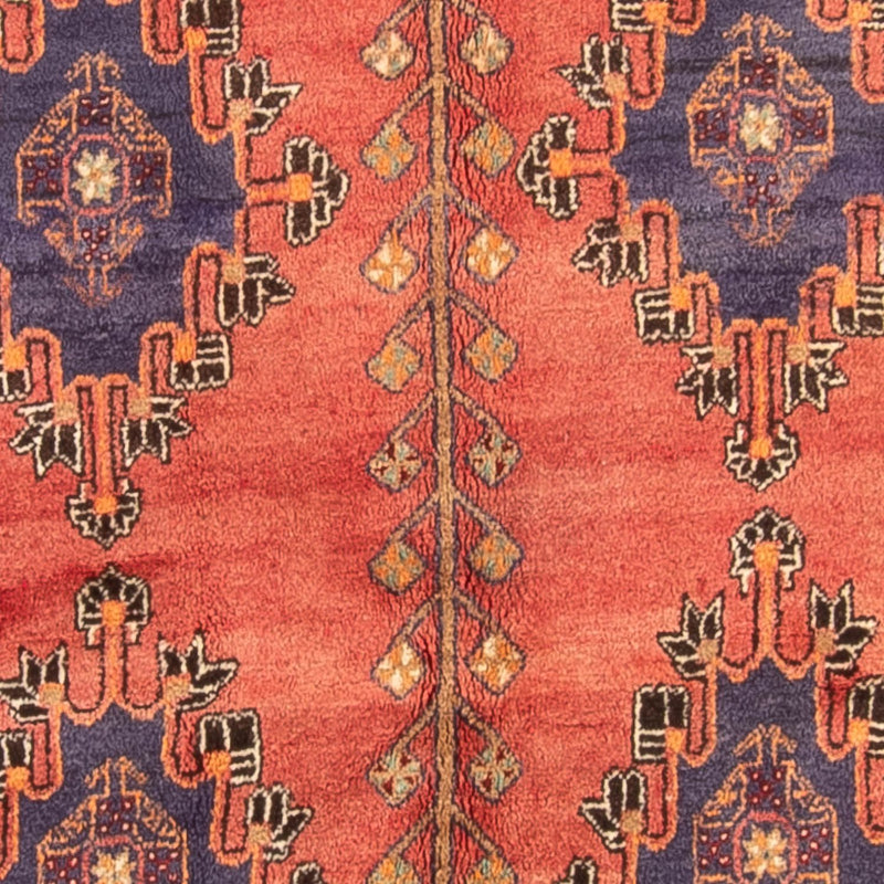 Løber Persisk tæppe - Nomadisk - 258 x 125 cm - orange