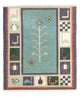 Moderne kilim Tæppe 240x200cm - Uldtæppe