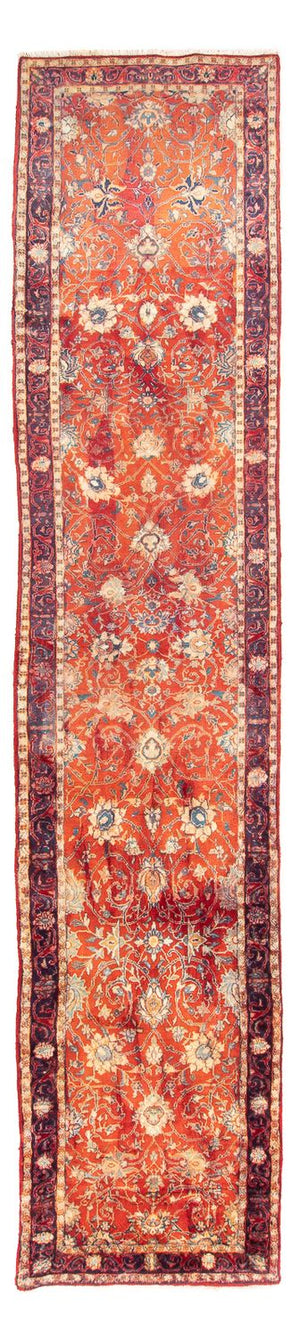 Løber Persisk tæppe - Classic - 433 x 82 cm - rød