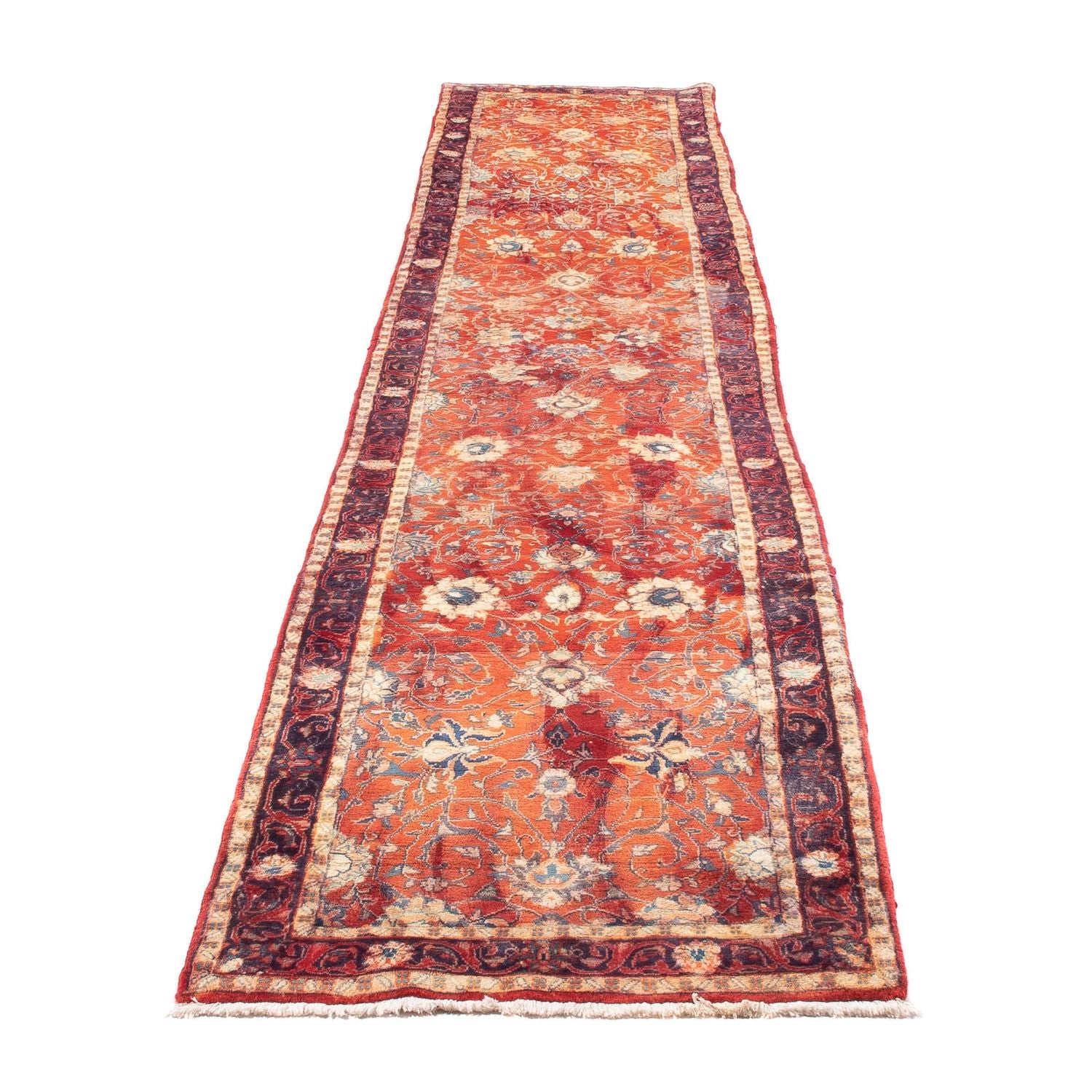 Løber Persisk tæppe - Classic - 433 x 82 cm - rød