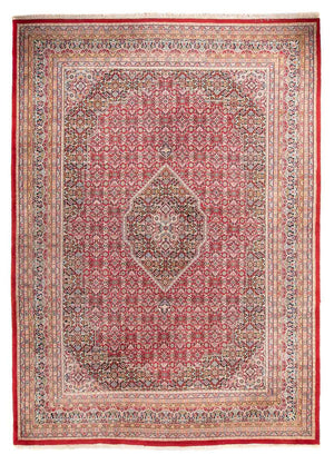 Orientalsk tæppe - Bijar - Indus - 407 x 305 cm - rød