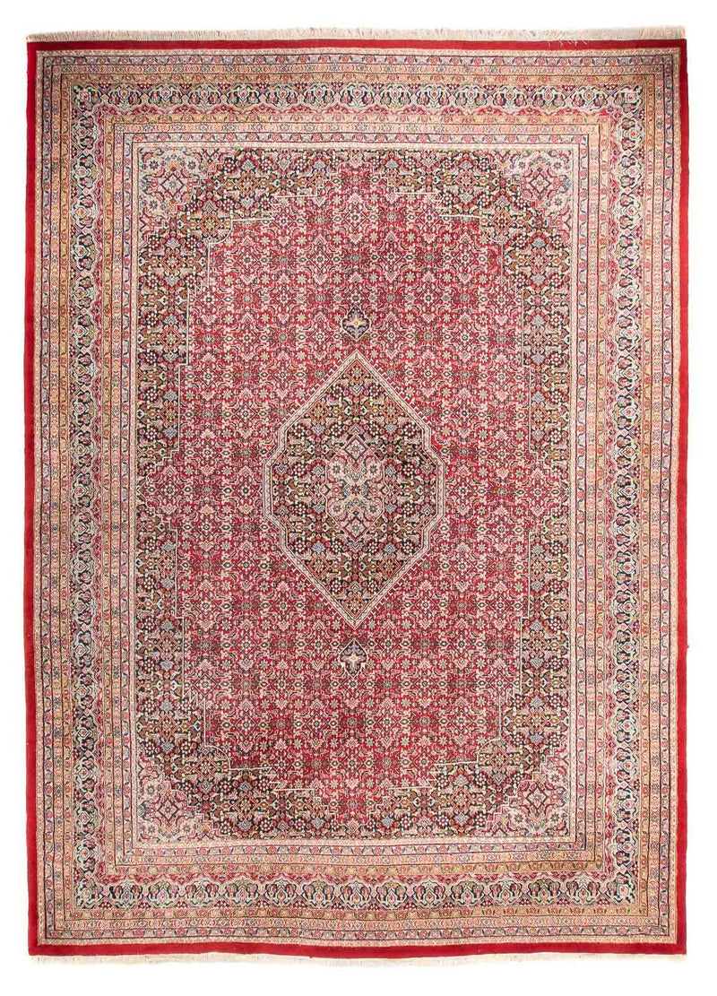 Orientalsk tæppe - Bijar - Indus - 407 x 305 cm - rød