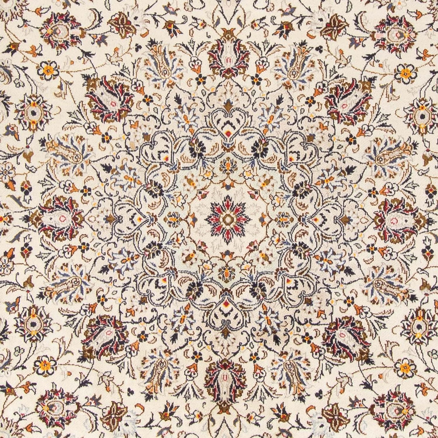 Persisk tæppe - Keshan - 398 x 295 cm - beige