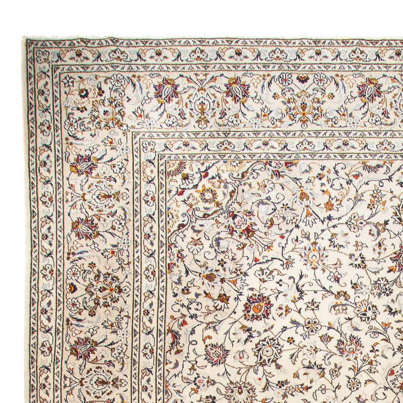Persisk tæppe - Keshan - 398 x 295 cm - beige