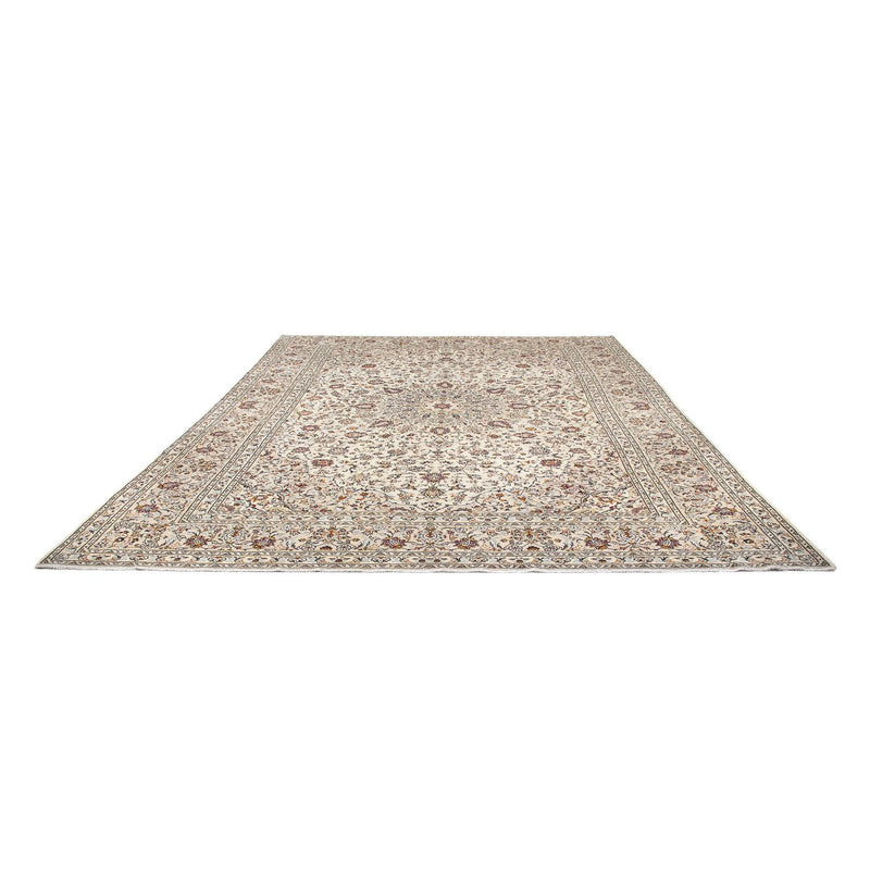 Persisk tæppe - Keshan - 398 x 295 cm - beige