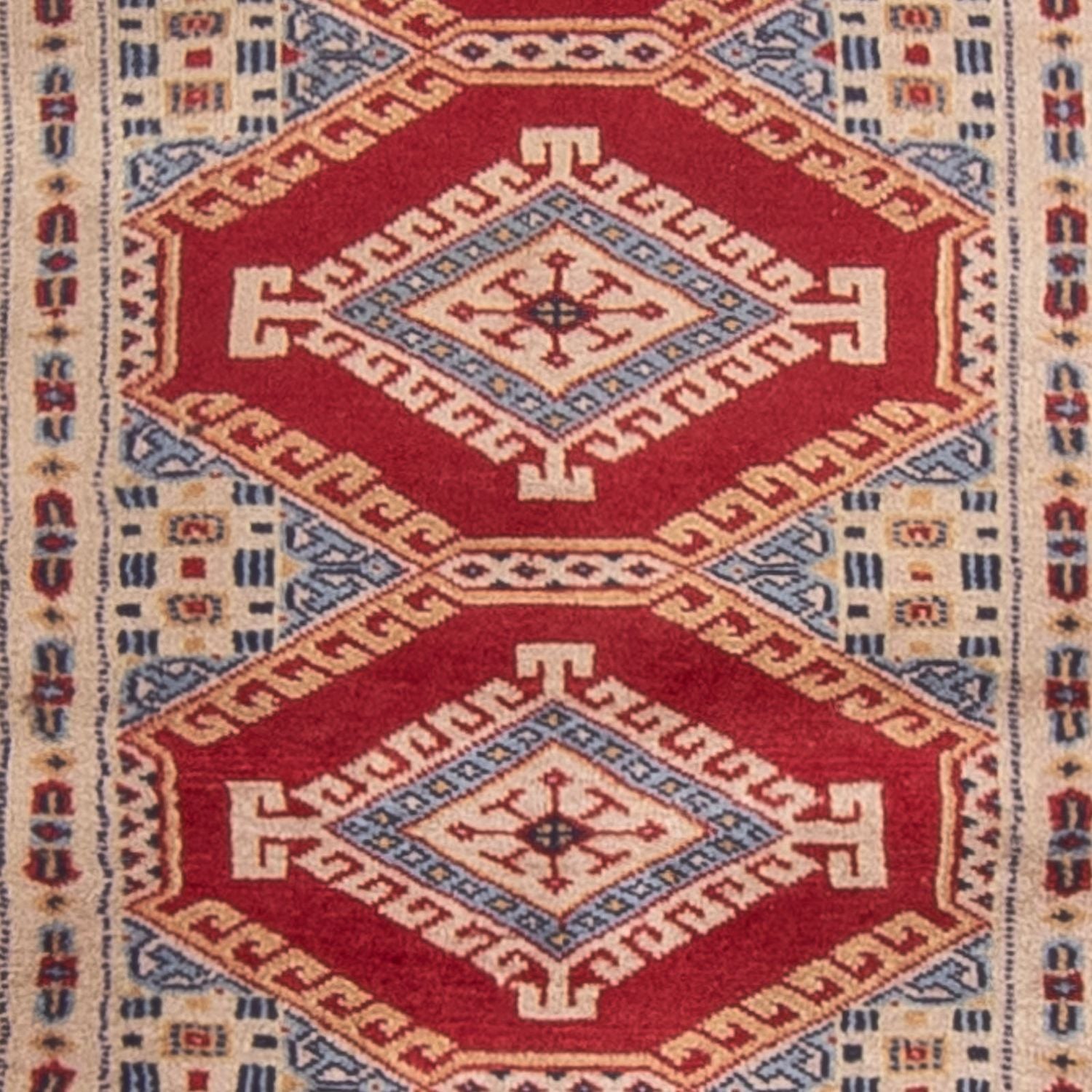 Løber Pakistan Tæppe - 315 x 90 cm - rød