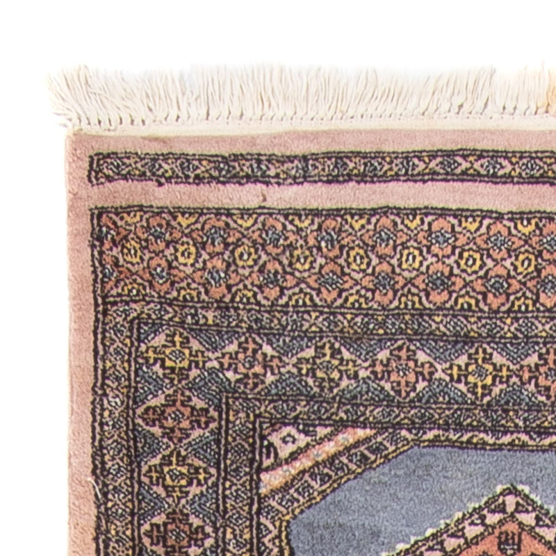 Løber Pakistan Tæppe - 325 x 80 cm - lyseblå