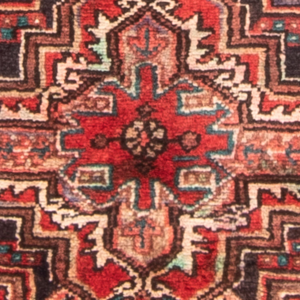 Persisk tæppe - Nomadisk - 144 x 98 cm - rød