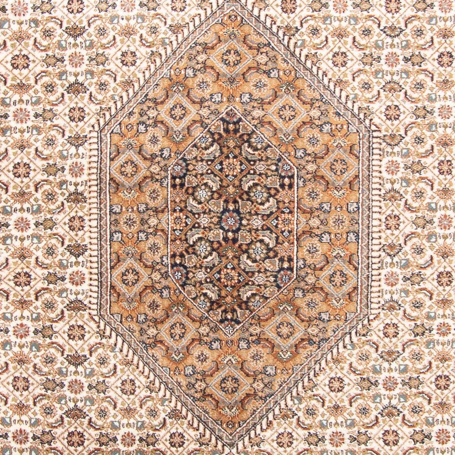 Orientalsk tæppe - Bijar - Indus - 415 x 300 cm - beige
