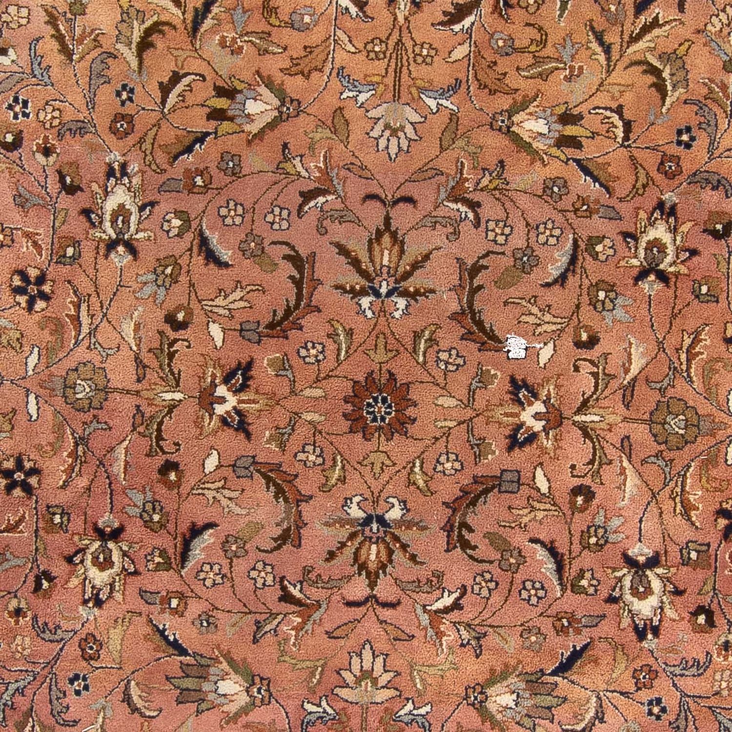 Orientalsk tæppe - Indus rundt  - 245 x 245 cm - laks