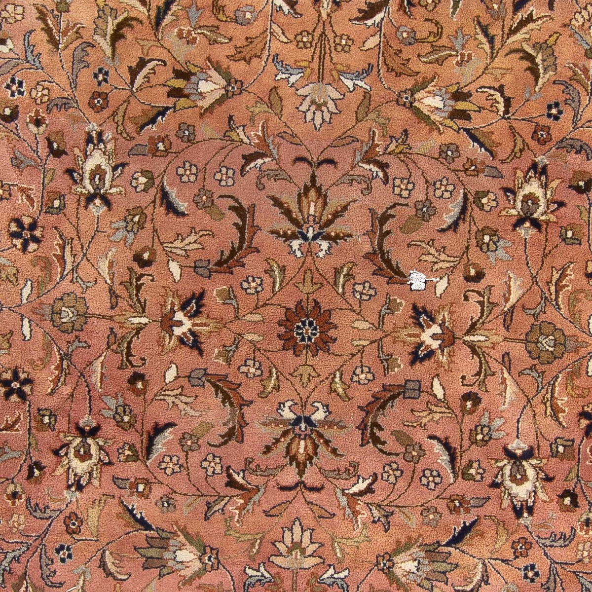 Orientalsk tæppe - Indus rundt  - 245 x 245 cm - laks