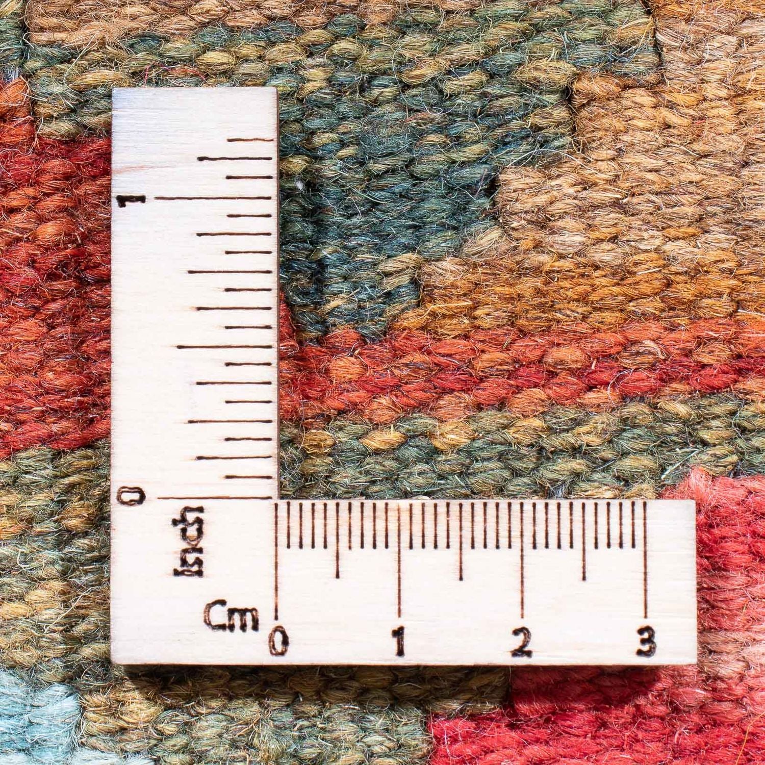 Løber Kelim Carpet - Splash - 300 x 80 cm - flerfarvet