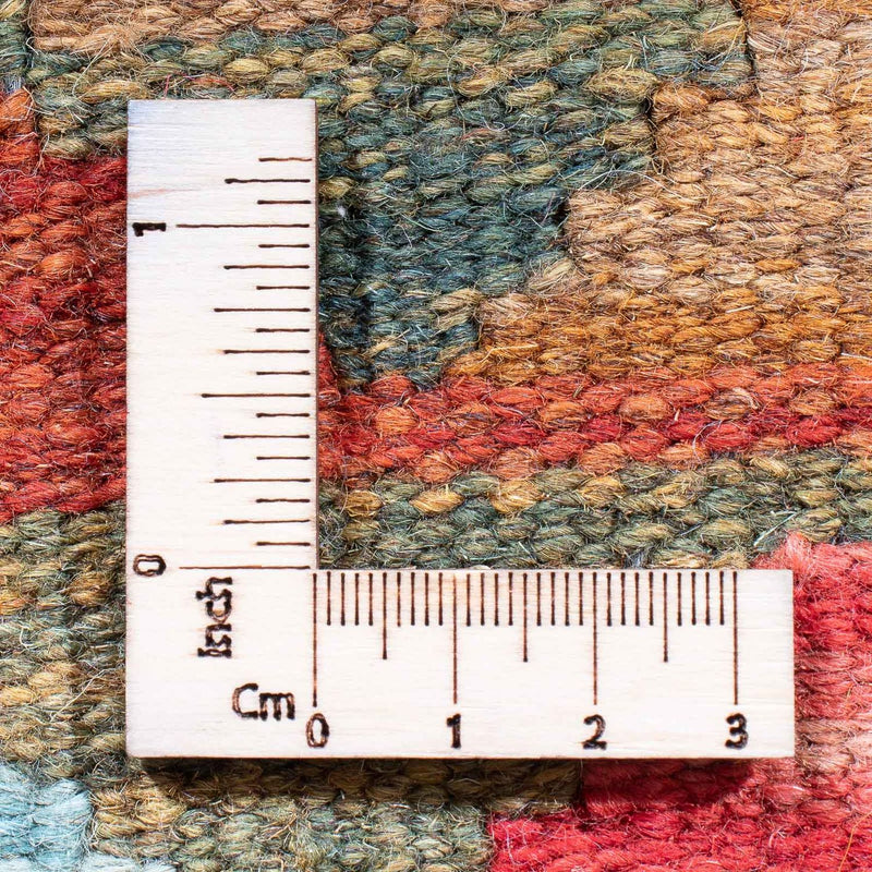 Løber Kelim Carpet - Splash - 300 x 80 cm - flerfarvet
