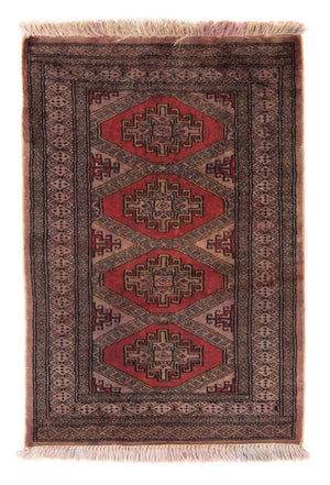Pakistan Tæppe - 92 x 60 cm - flerfarvet