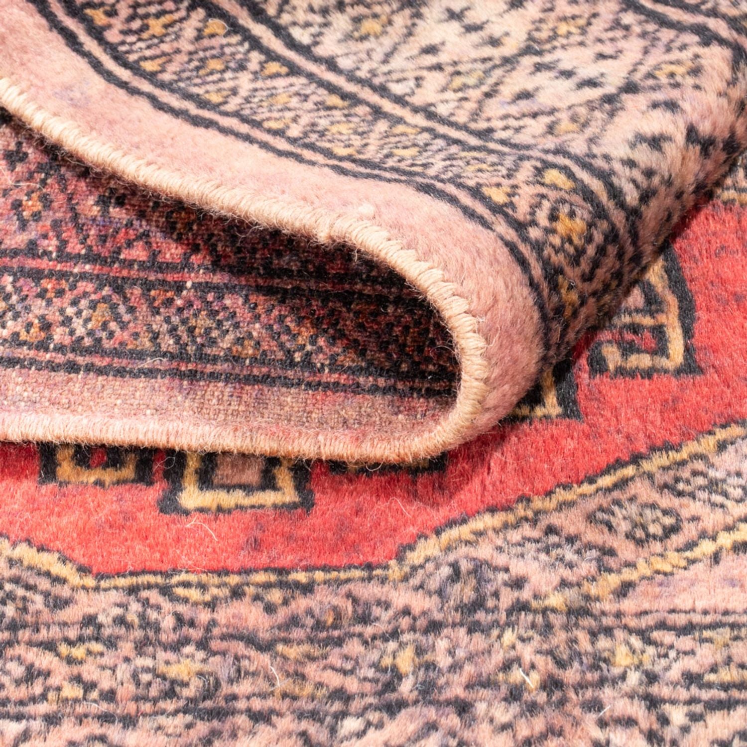 Pakistan Tæppe - 92 x 60 cm - flerfarvet