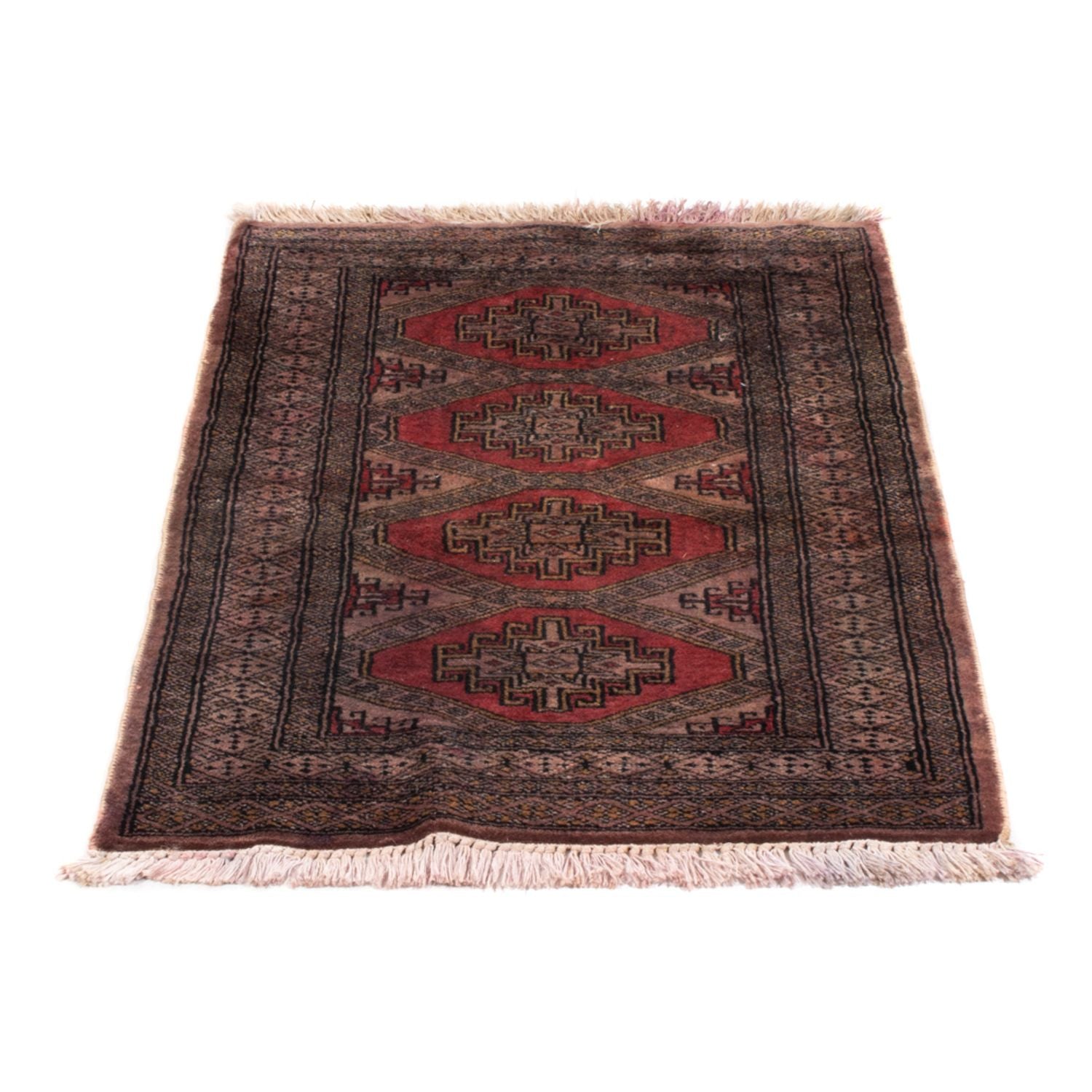 Pakistan Tæppe - 92 x 60 cm - flerfarvet