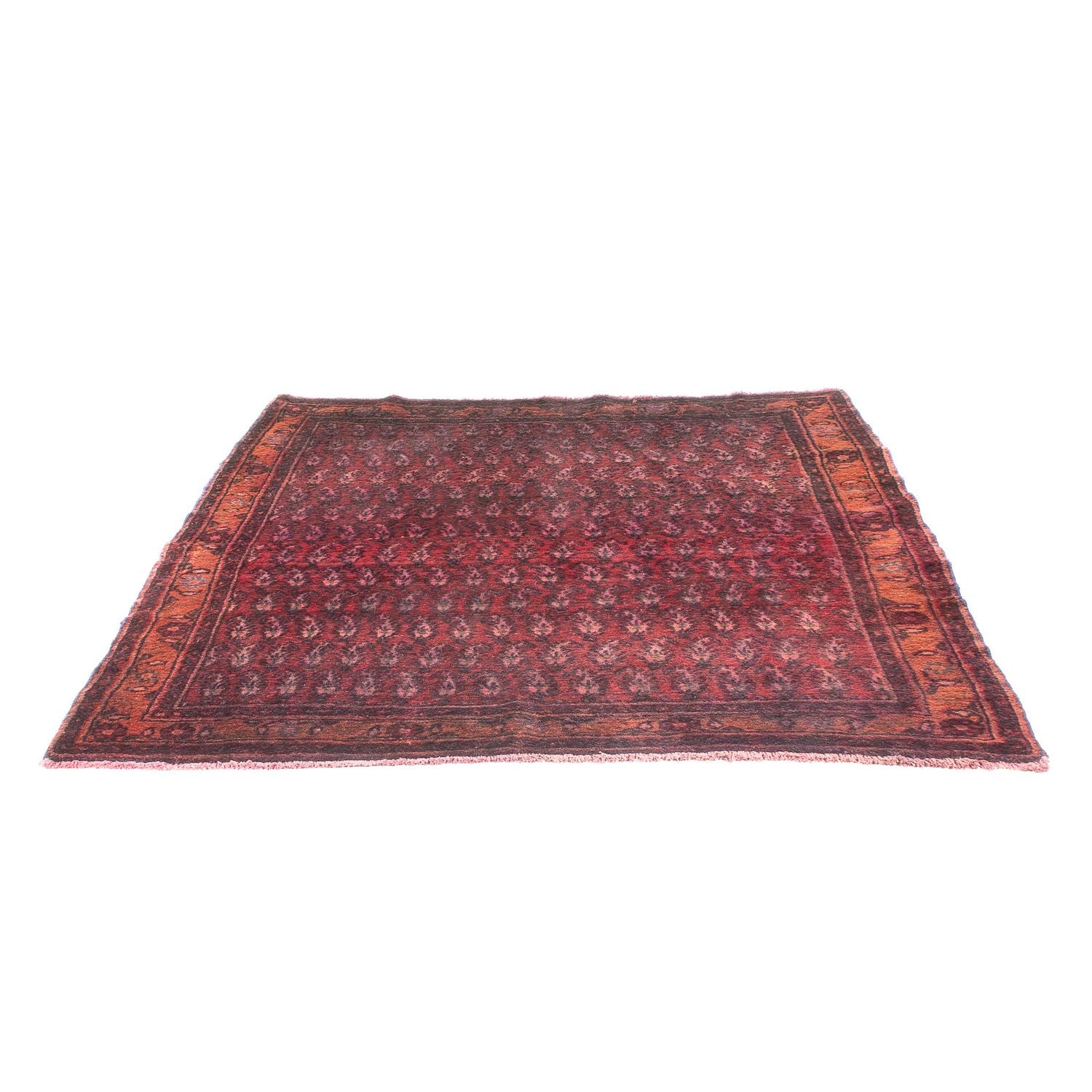 Persisk tæppe - Nomadisk - 150 x 140 cm - rød