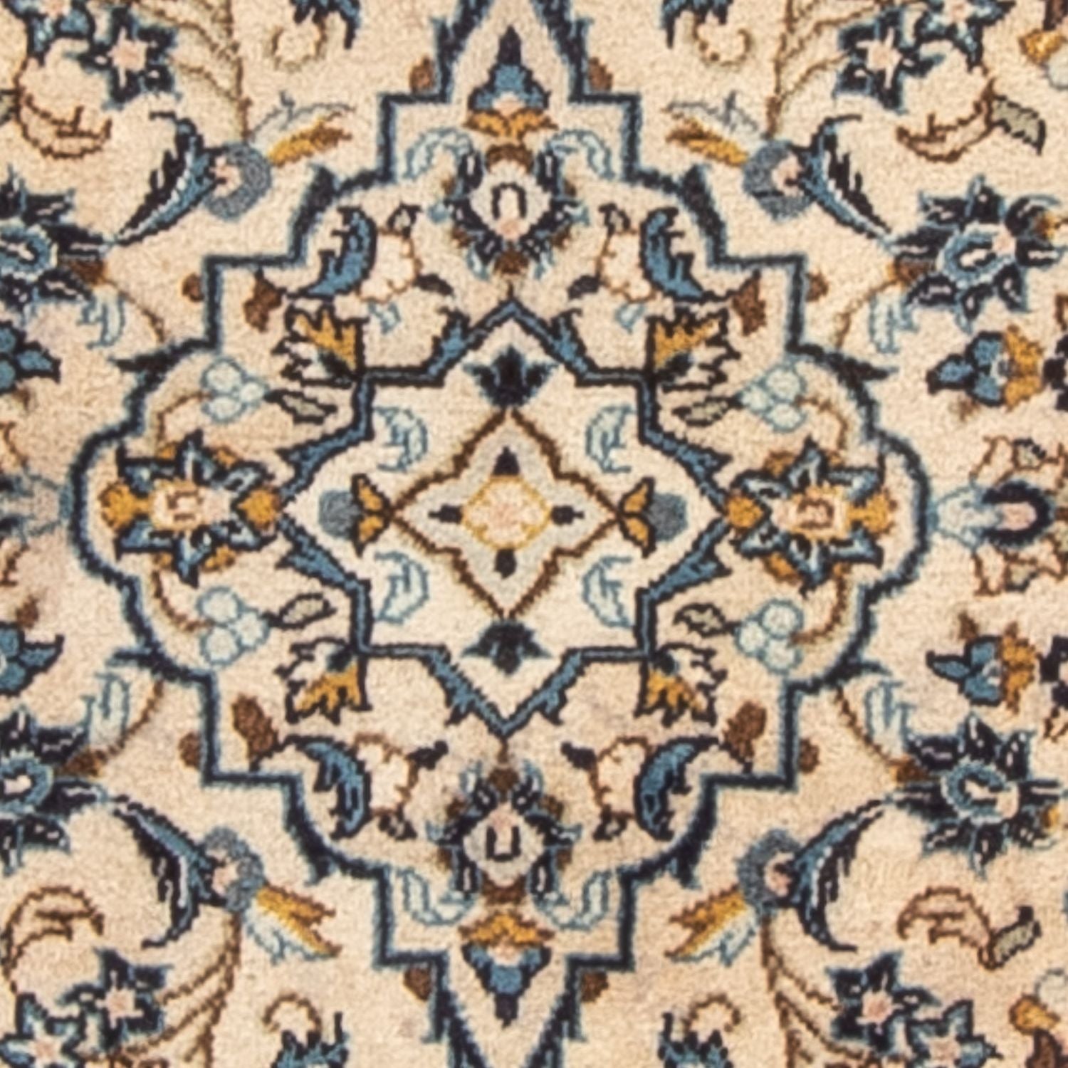 Persisk tæppe - Keshan - 150 x 100 cm - beige