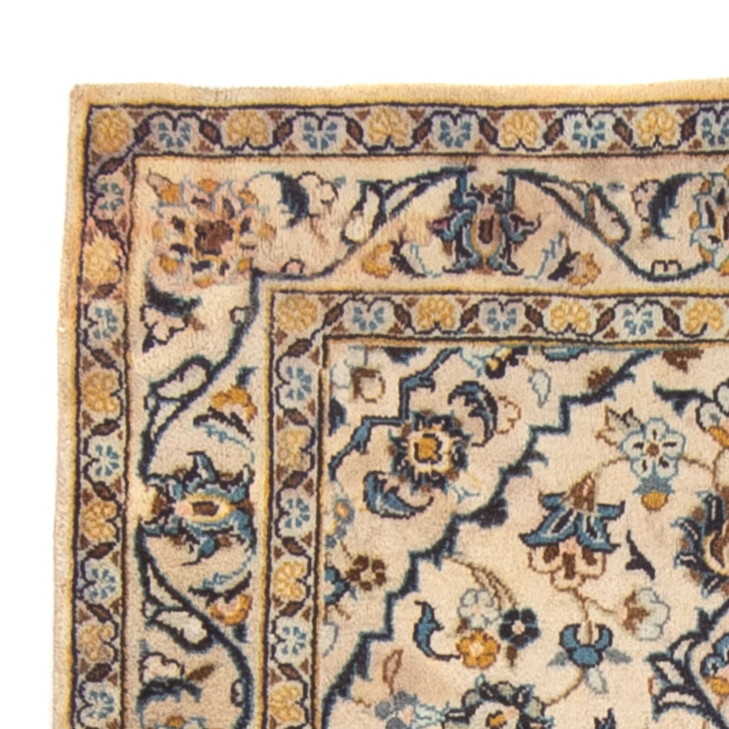 Persisk tæppe - Keshan - 150 x 100 cm - beige