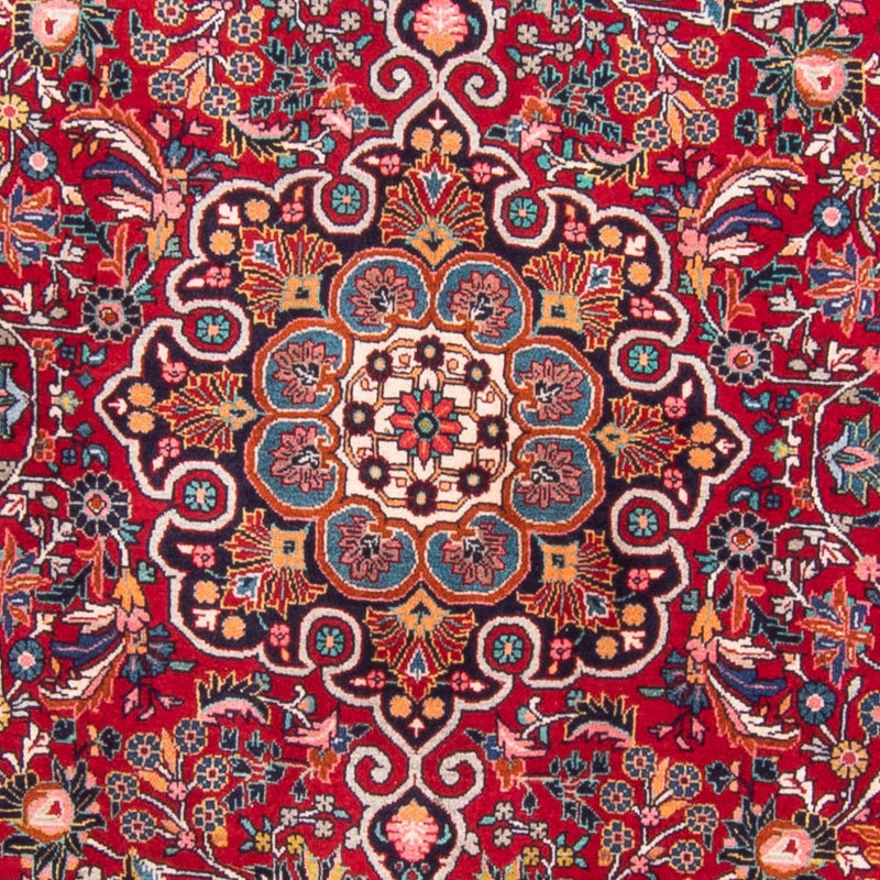 Persisk tæppe - Bijar - 212 x 128 cm - rød