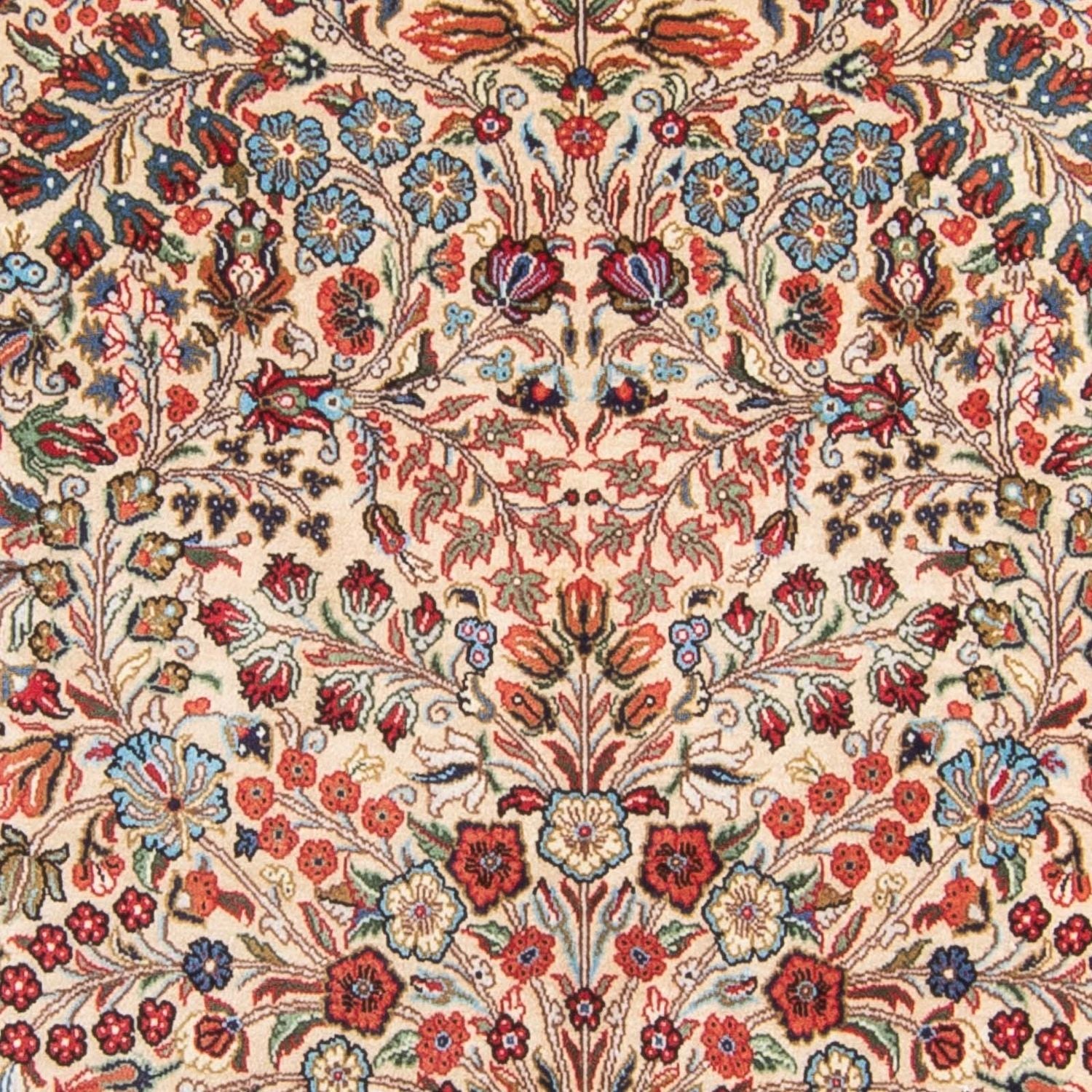 Persisk tæppe - Ghom - 200 x 137 cm - beige