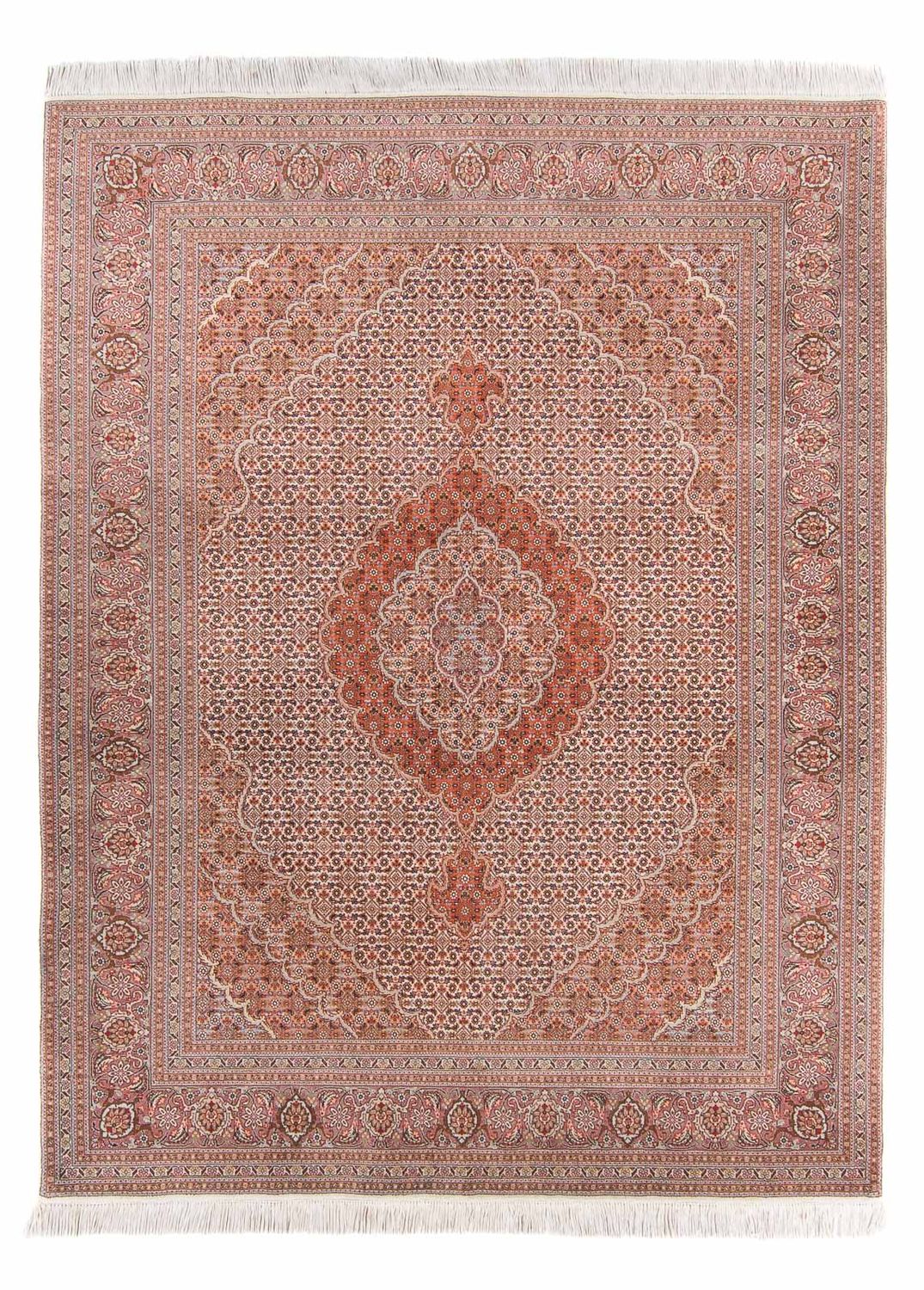 Persisk tæppe - Tabriz - Royal - 210 x 152 cm - brun