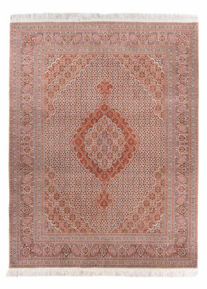 Persisk tæppe - Tabriz - Royal - 210 x 152 cm - brun