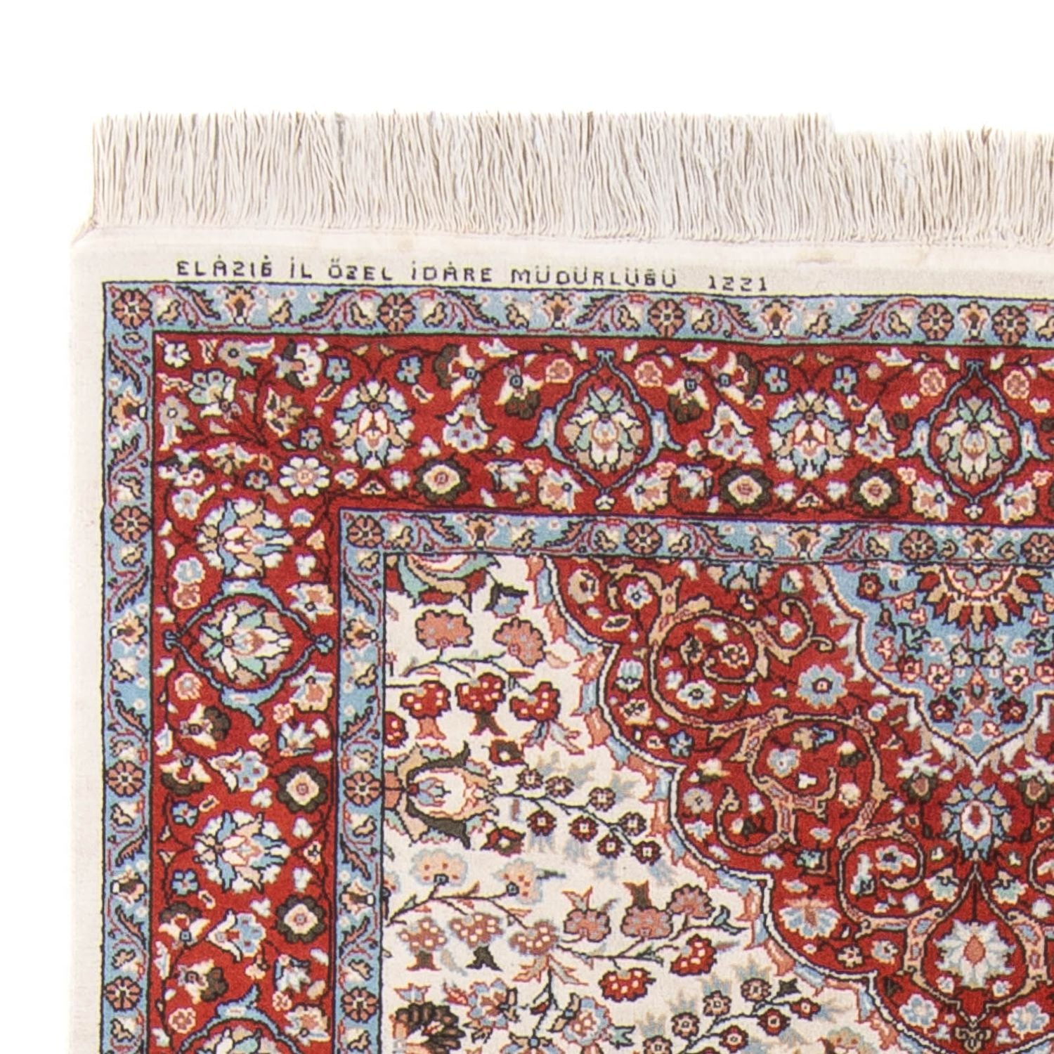 Orientalsk tæppe - Hereke - 215 x 120 cm - flerfarvet