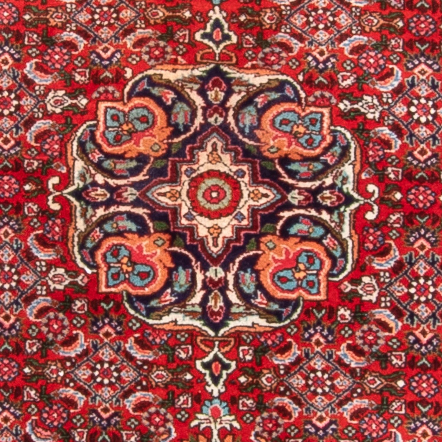 Løber Persisk tæppe - Bijar - 207 x 82 cm - rød
