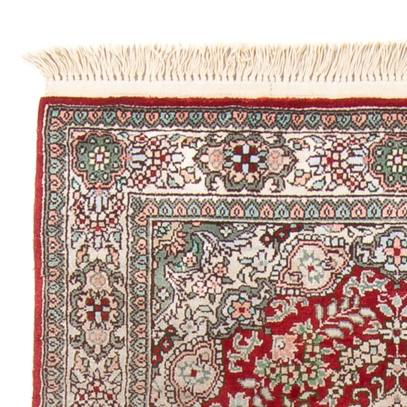 Silketæppe - China Silk - 93 x 62 cm - rød