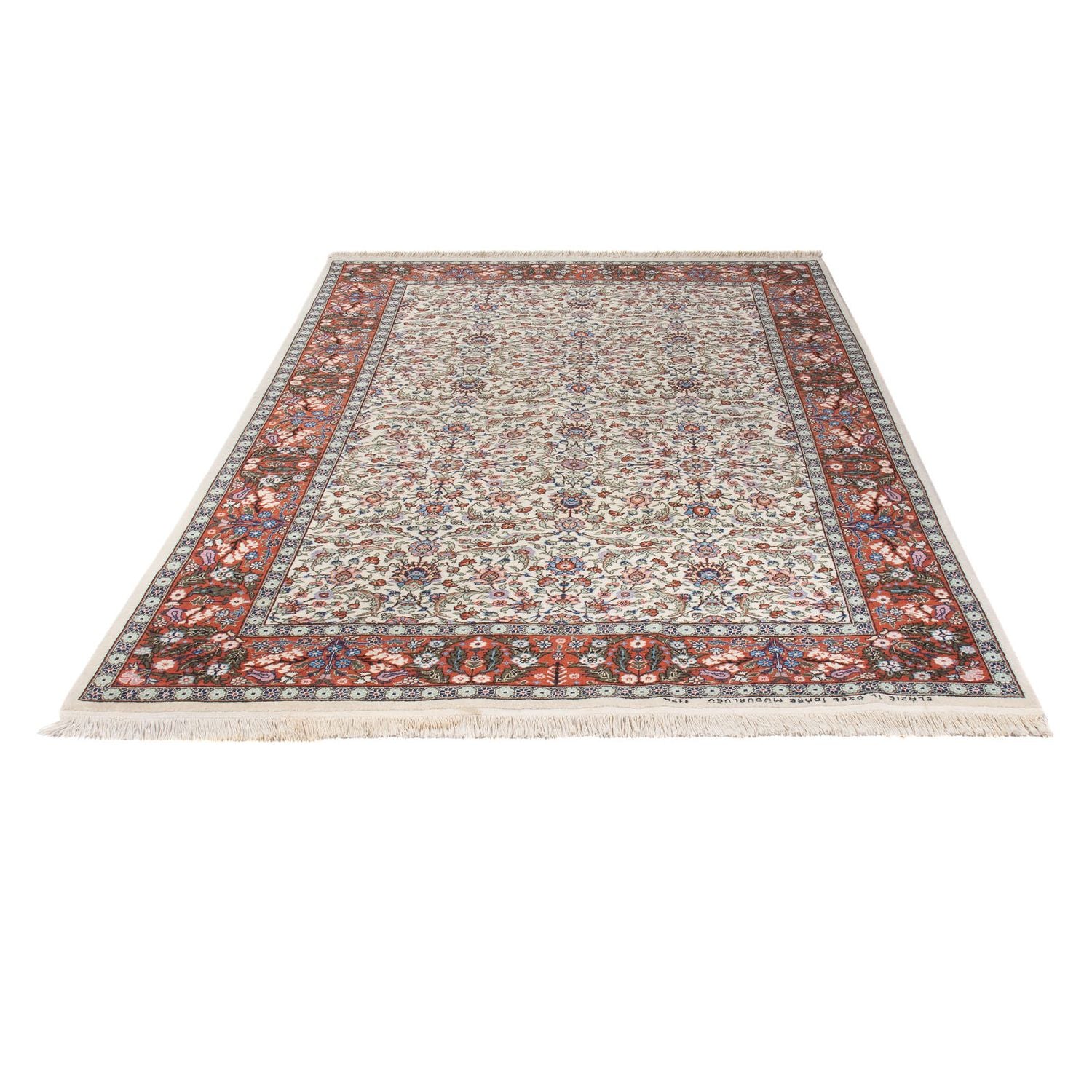 Orientalsk tæppe - Hereke - 230 x 143 cm - beige