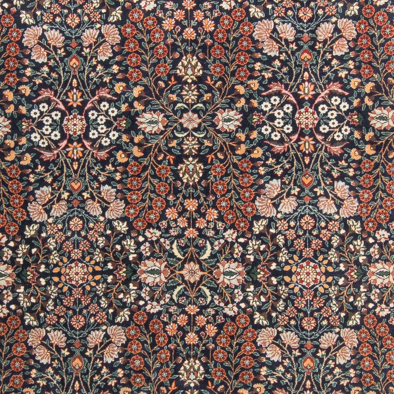 Orientalsk tæppe - Hereke - 285 x 202 cm - mørkebrun