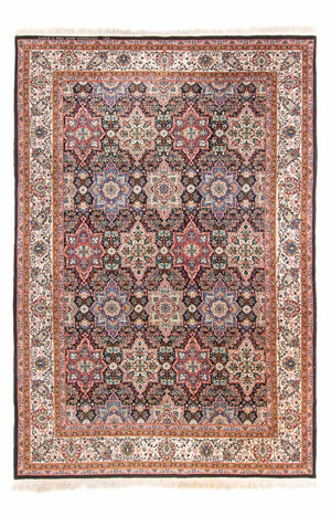 Orientalsk tæppe - Hereke - 252 x 176 cm - mørkeblå