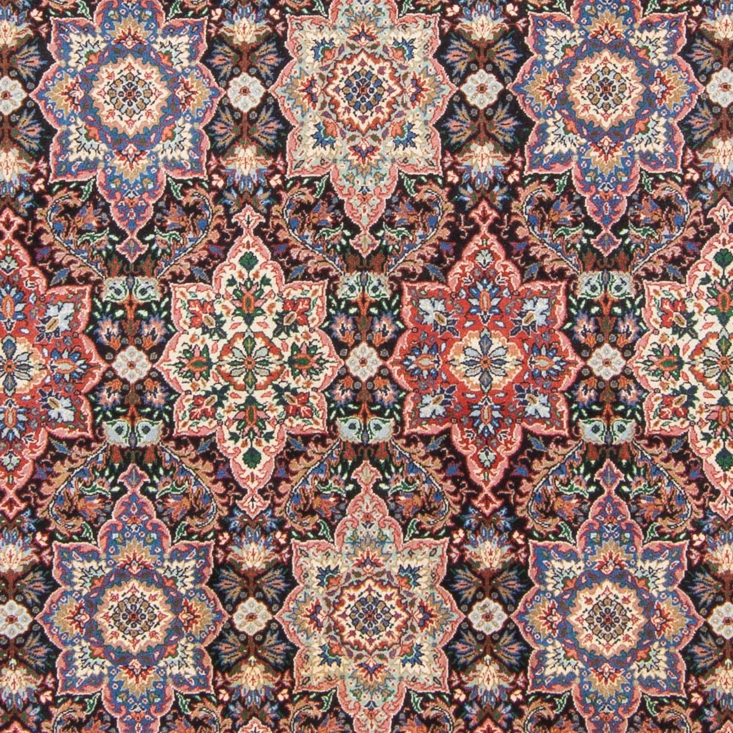 Orientalsk tæppe - Hereke - 252 x 176 cm - mørkeblå