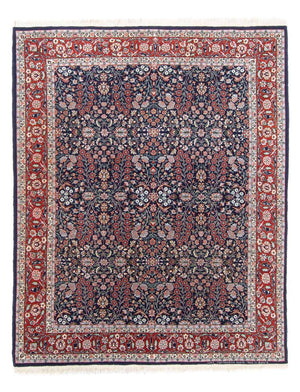 Orientalsk tæppe - Hereke - 230 x 176 cm - mørkeblå