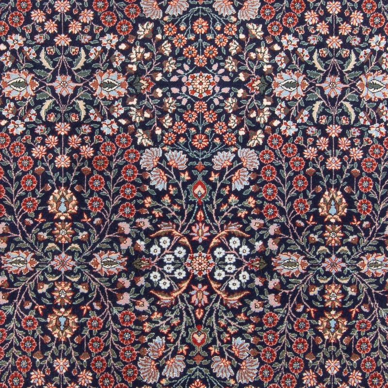 Orientalsk tæppe - Hereke - 230 x 176 cm - mørkeblå
