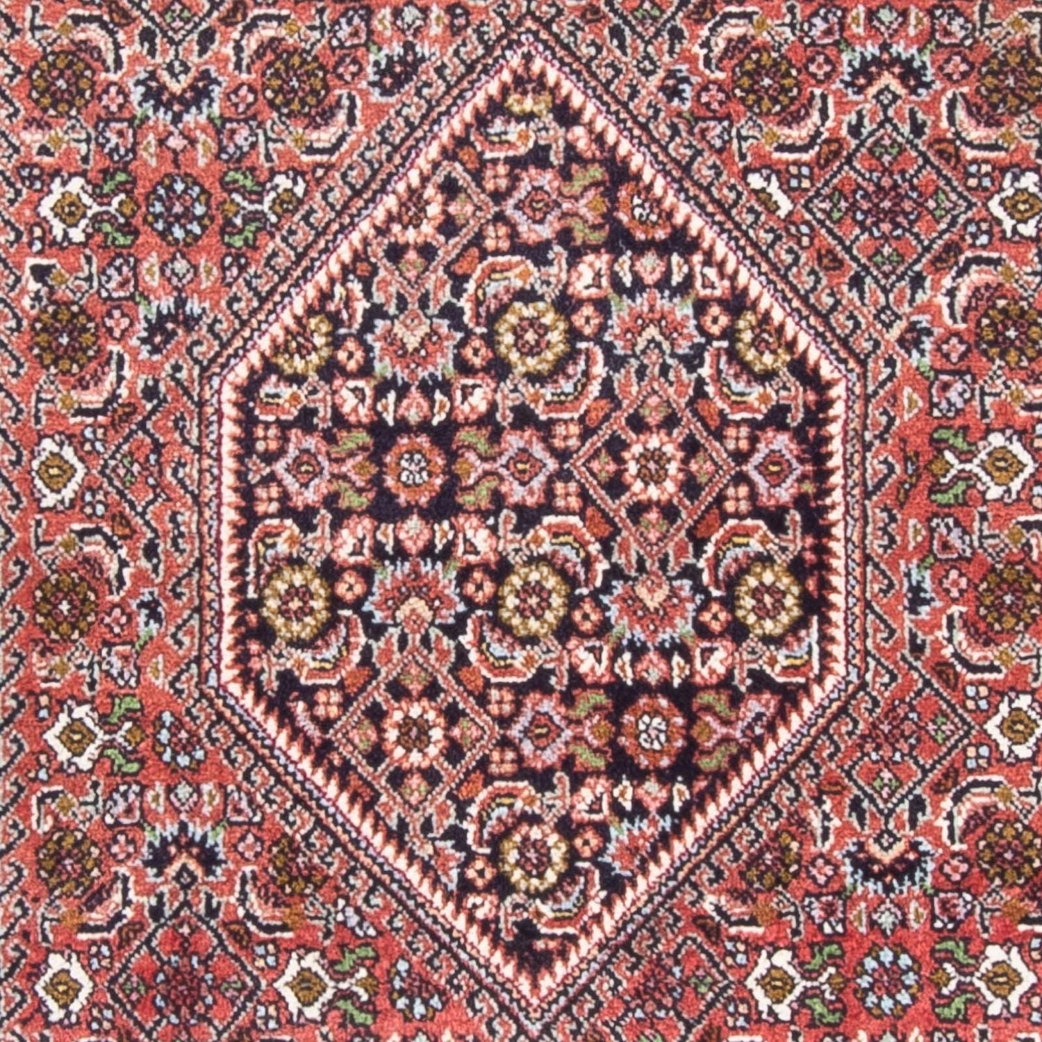 Persisk tæppe - Bijar - 150 x 85 cm - rød