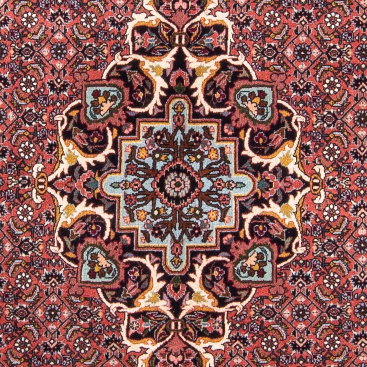 Persisk tæppe - Bijar - 182 x 112 cm - rød