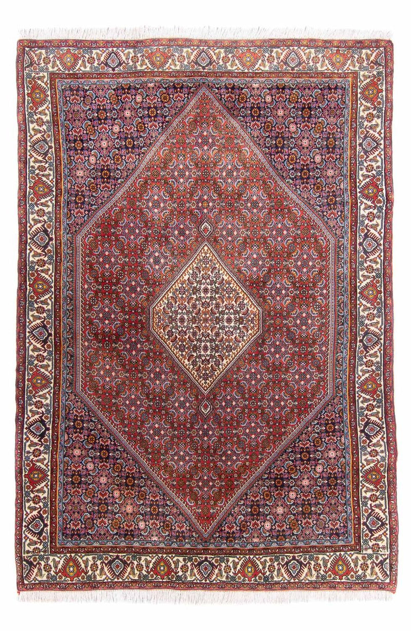 Persisk tæppe - Bijar - 210 x 140 cm - rust