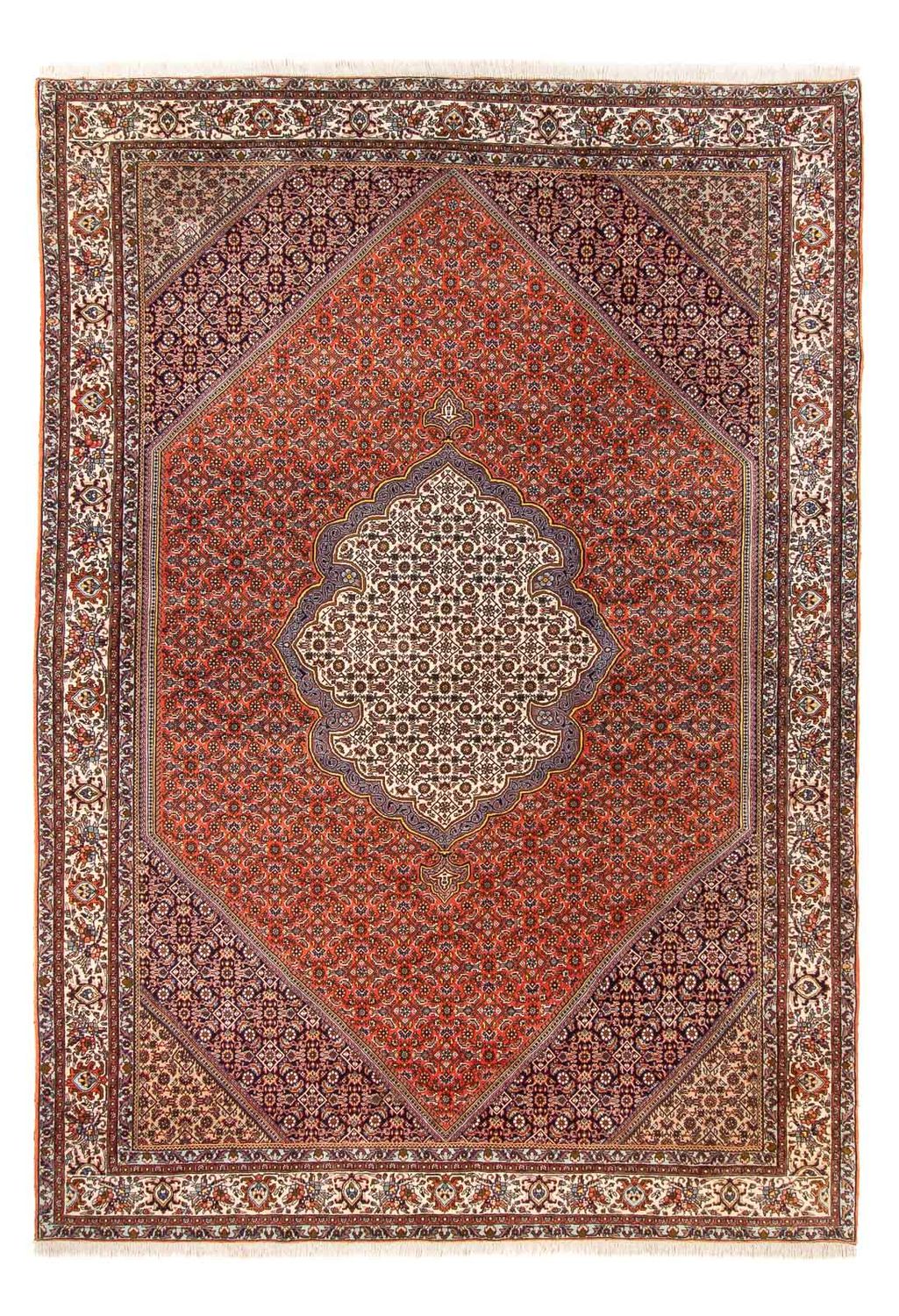 Persisk tæppe - Bijar - 312 x 205 cm - orange