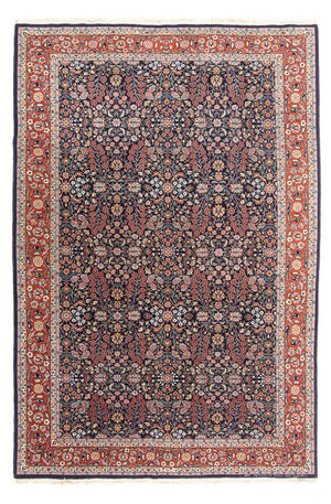 Orientalsk tæppe - Hereke - 290 x 187 cm - mørkeblå