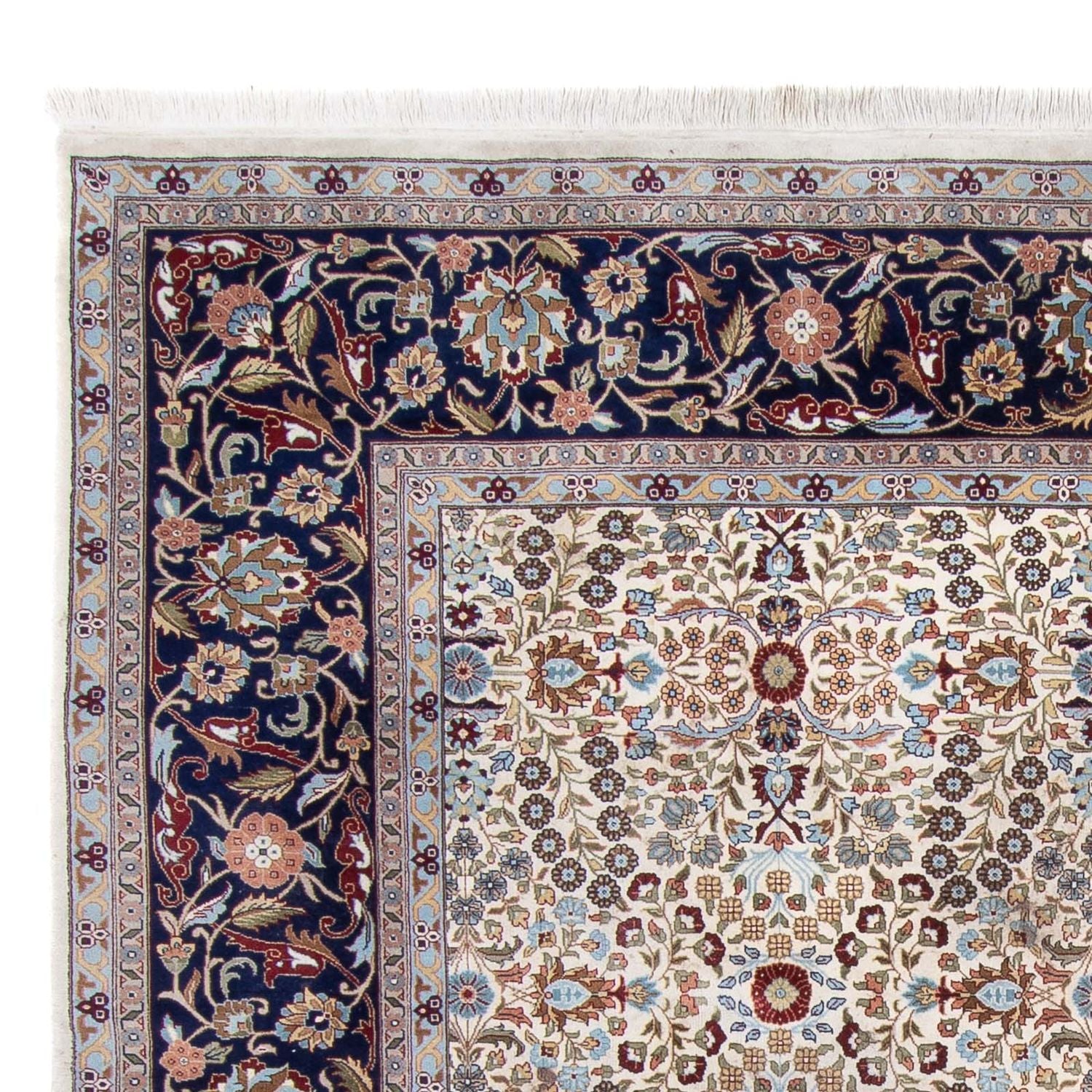 Orientalsk tæppe - Indus - 300 x 250 cm - beige