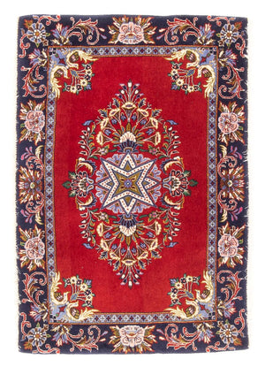 Persisk tæppe - Tabriz - 98 x 65 cm - rød