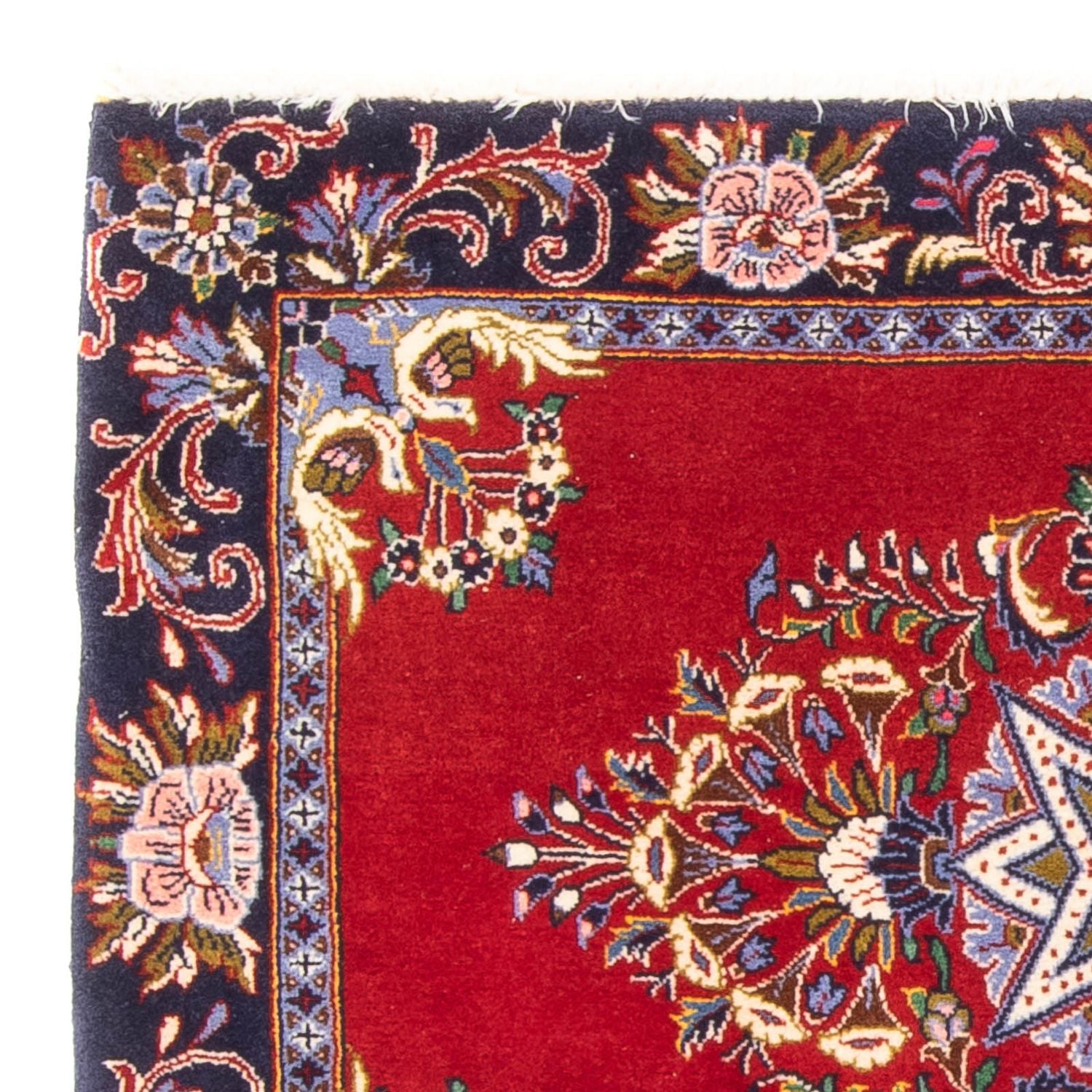 Persisk tæppe - Tabriz - 98 x 65 cm - rød