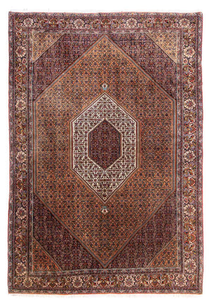 Persisk tæppe - Bijar - 305 x 210 cm - brun