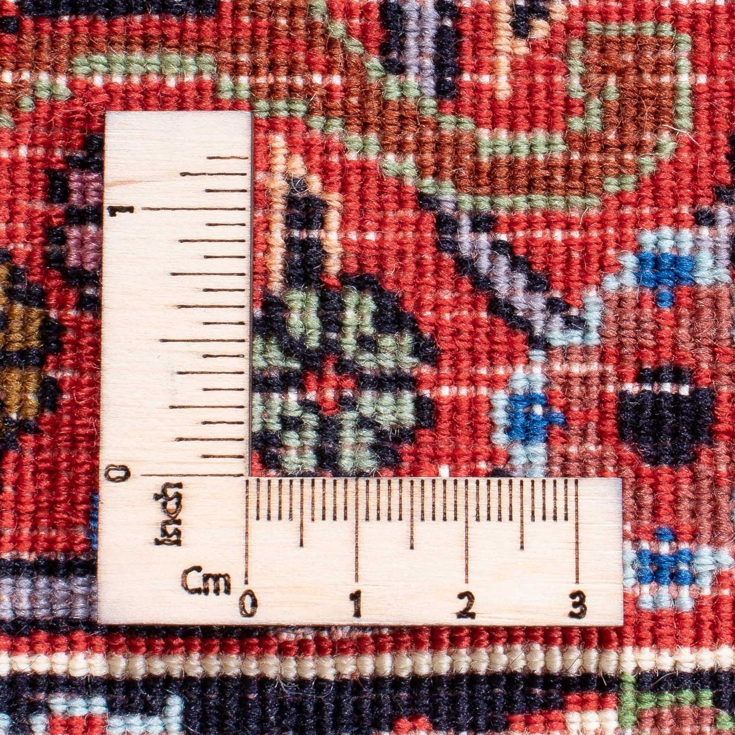 Persisk tæppe - Bijar - 346 x 252 cm - rød