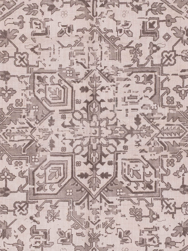 Viskose Teppich - 300 x 230 cm - grau