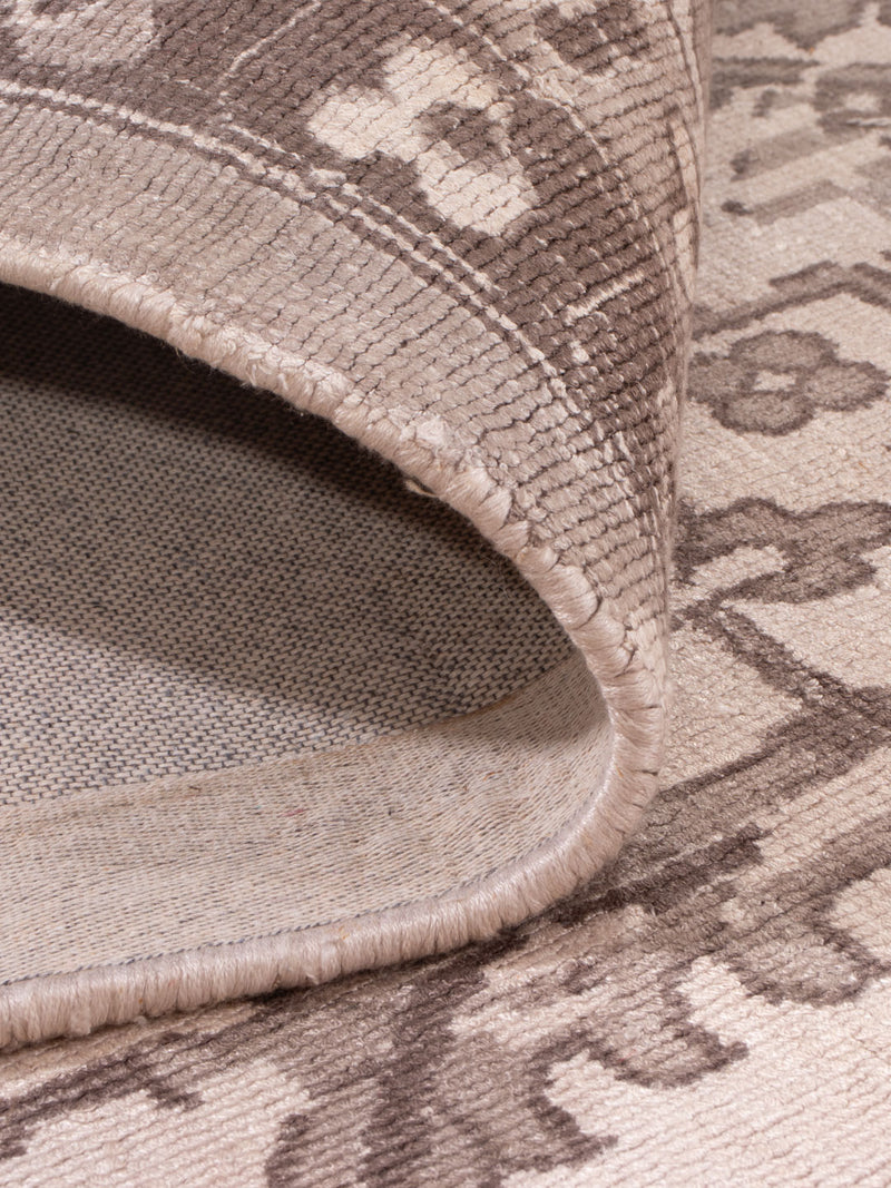 Viskose Teppich - 300 x 230 cm - grau