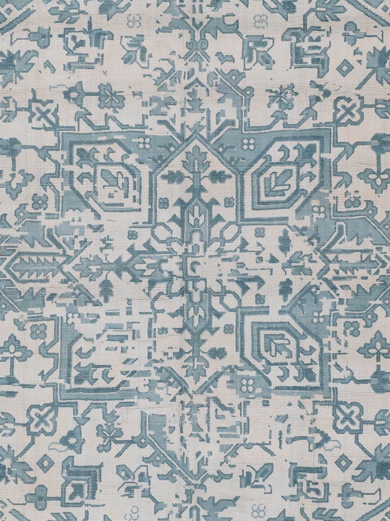 Viskose Teppich - 300 x 230 cm - türkis