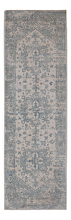 Viskose tæppe 80x240cm - Viskoseteppich - Løber / Turkis / 80 x 240 cm Løber